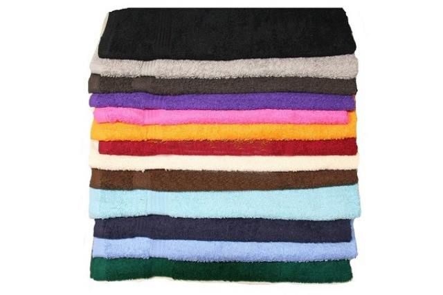 Gym Hand Towels Colors  16X27 100% Cotton